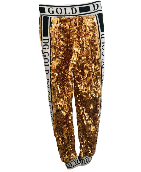 dolce and gabbana sequin pants.